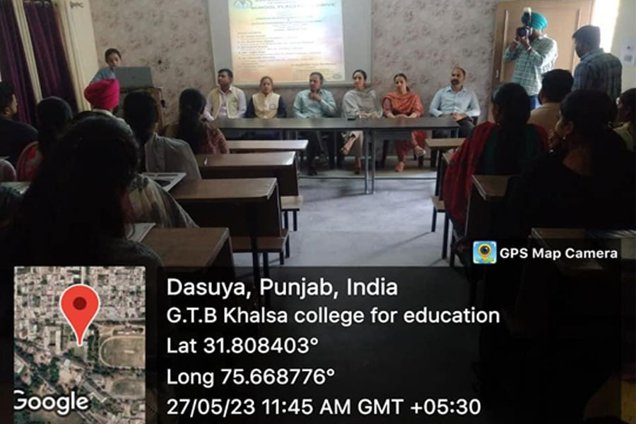 Placement Cell @ Guru Teg Bahadur Khalsa College of Education, Dasuya